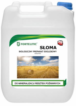 Fortelitic Słoma 10 litrów Mineralizacja Resztek Pożniwnych