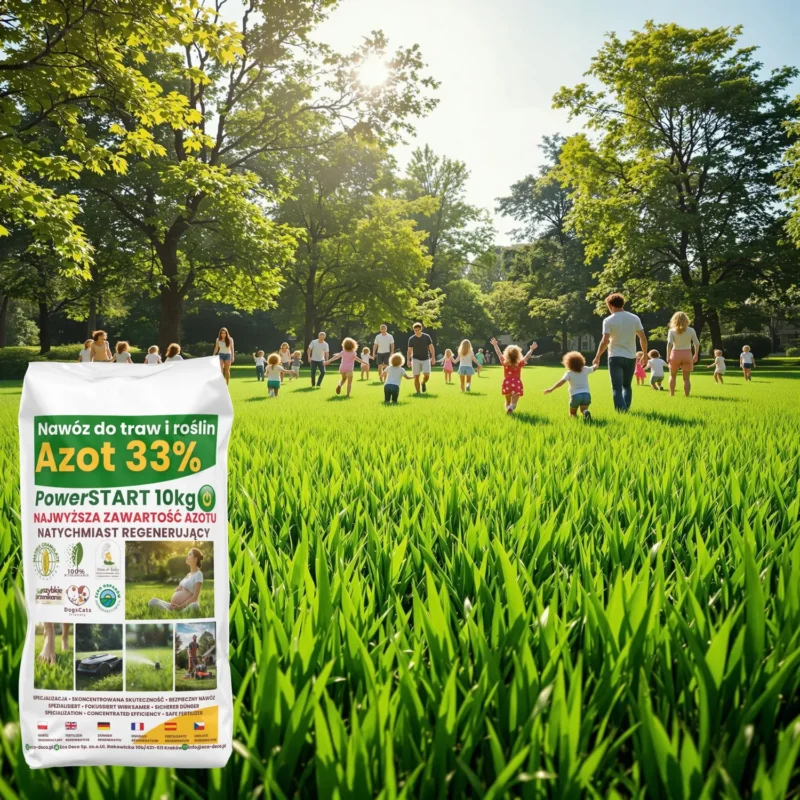 Nawóz do Trawy Azotowy 10kg Wiosenny Zagęszczający PowerStart Startujący - obrazek 8