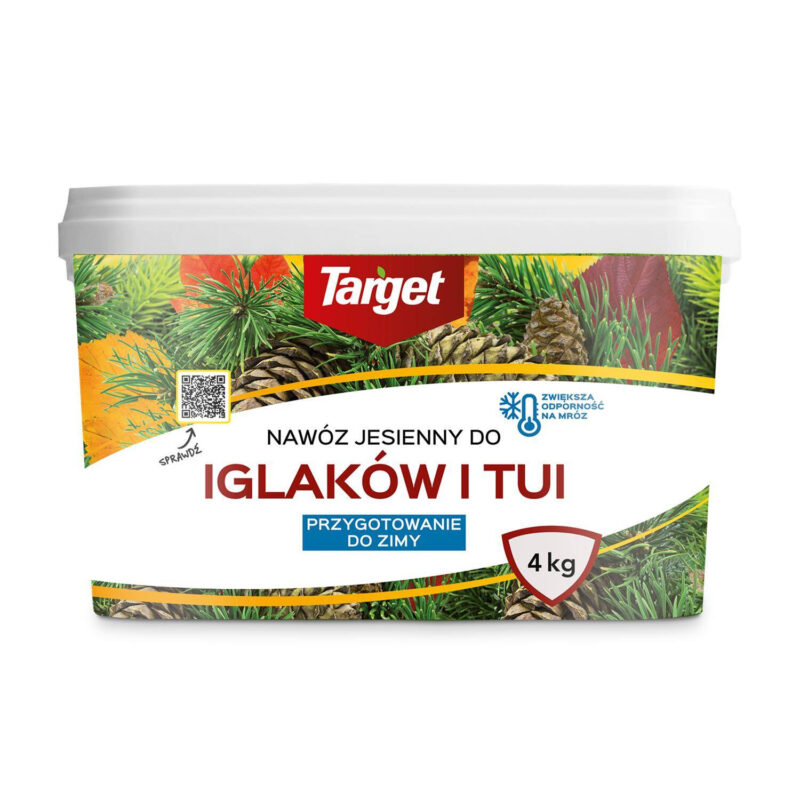 Nawóz Do Iglaków i Tui – Jesienny – 4 kg Target - obrazek 2