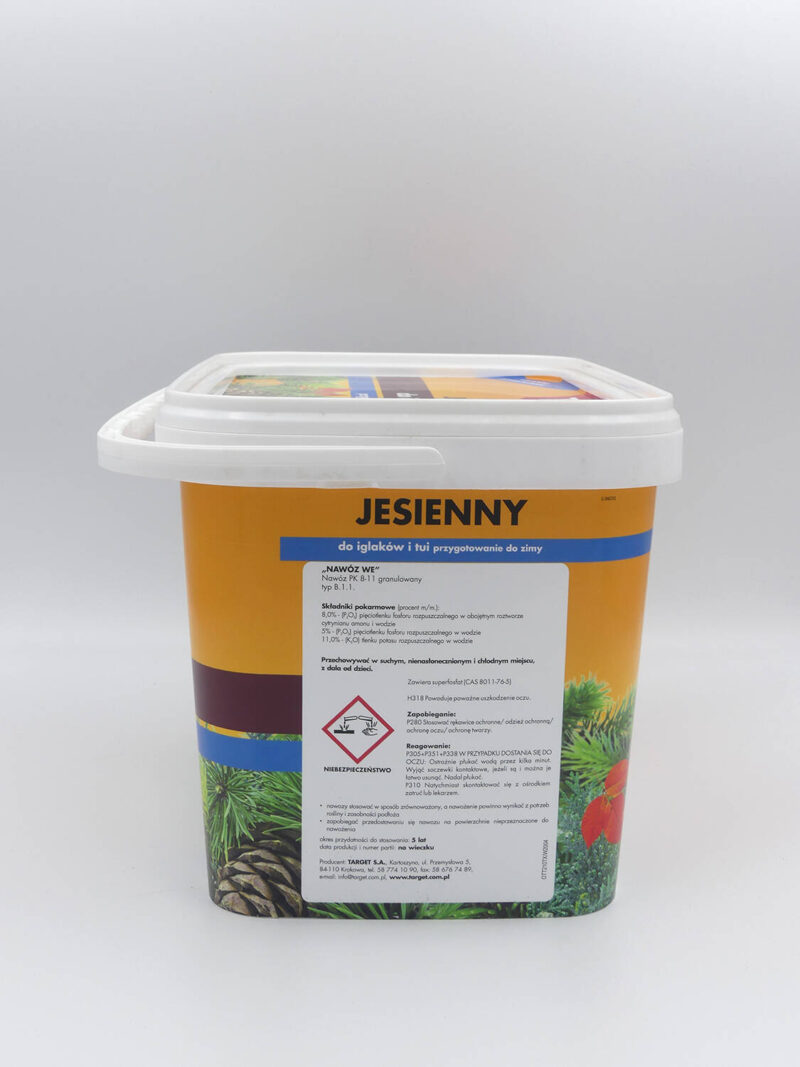 Nawóz Do Iglaków i Tui – Jesienny – 4 kg Target - obrazek 6