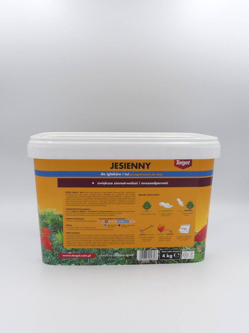 Nawóz Do Iglaków i Tui – Jesienny – 4 kg Target - obrazek 9