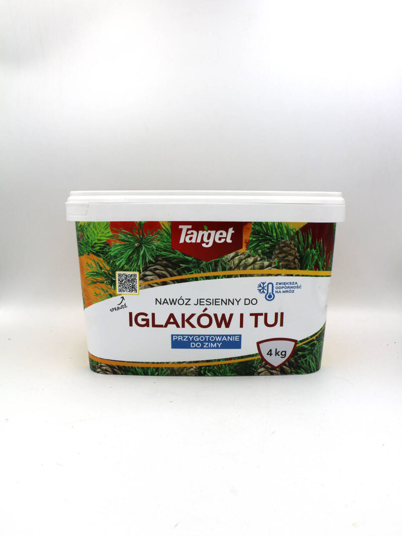 Nawóz Do Iglaków i Tui – Jesienny – 4 kg Target - obrazek 3