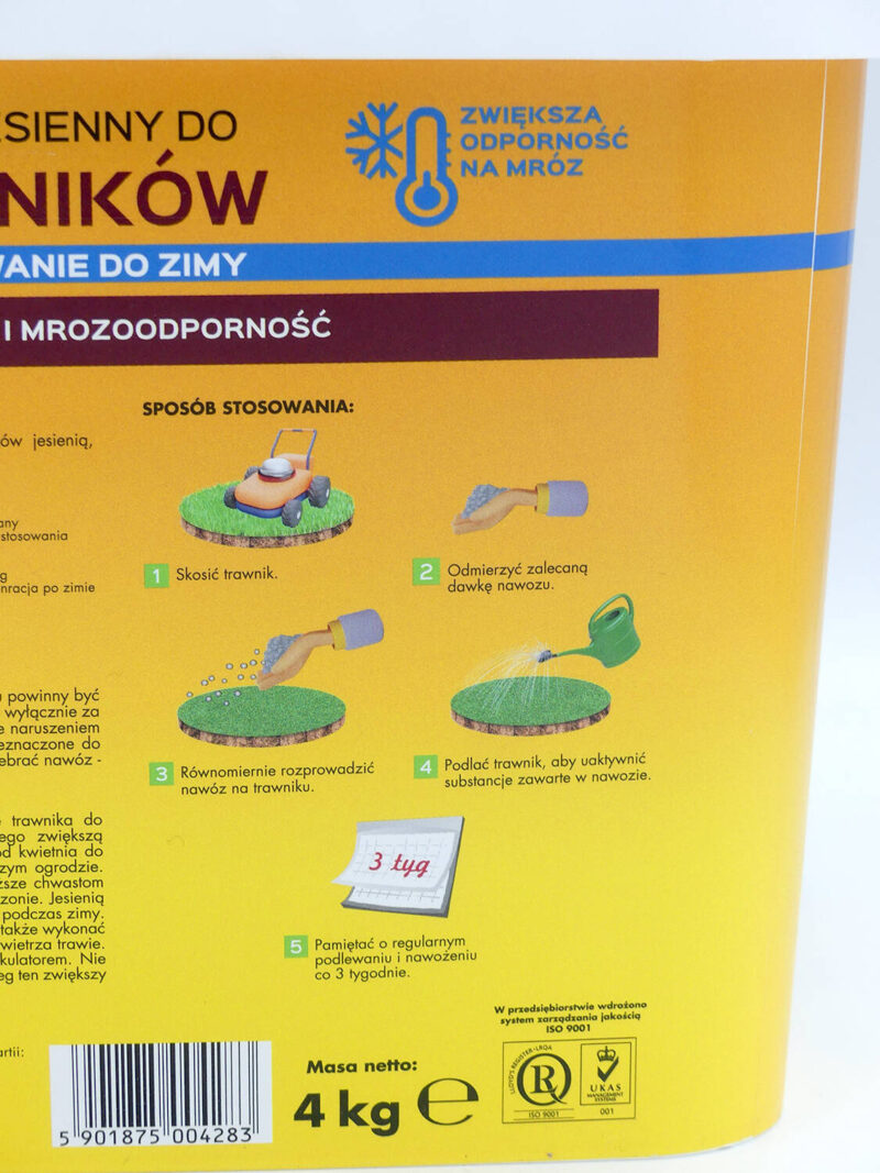 Nawóz Do Trawnika – Jesienny – 4 kg Target - obrazek 8