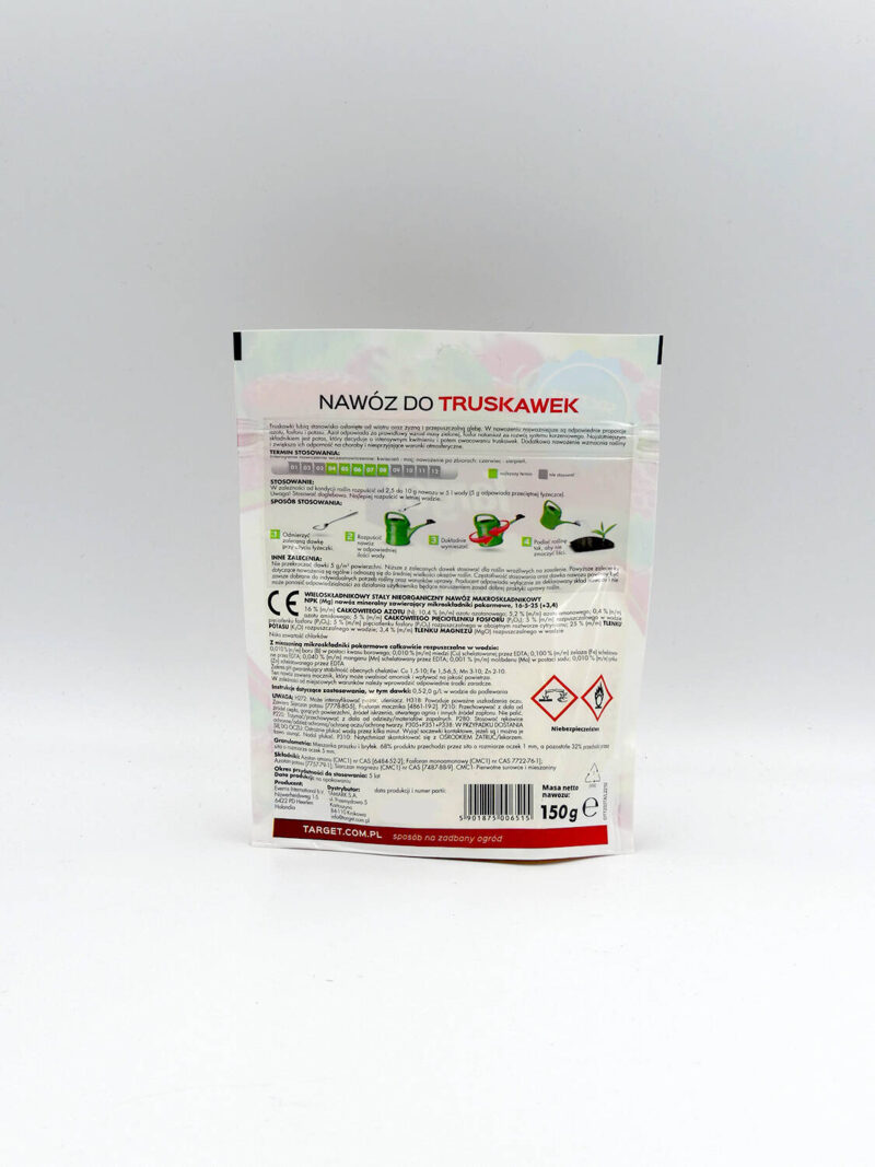 Nawóz Do Truskawek – Soczyste Owoce – Rozpuszczalny – 150 g Target - obrazek 3