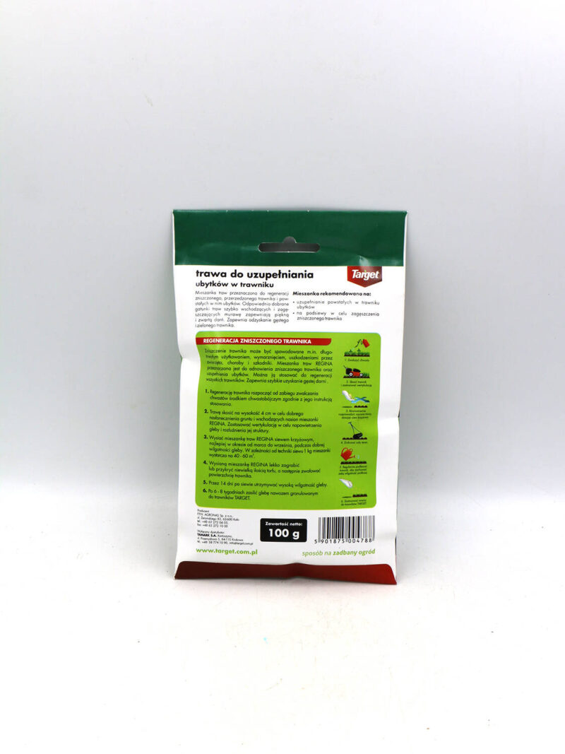 Regina – Trawa Regeneracyjna – Do Uzupełniania Ubytków – 100 g Target - obrazek 4